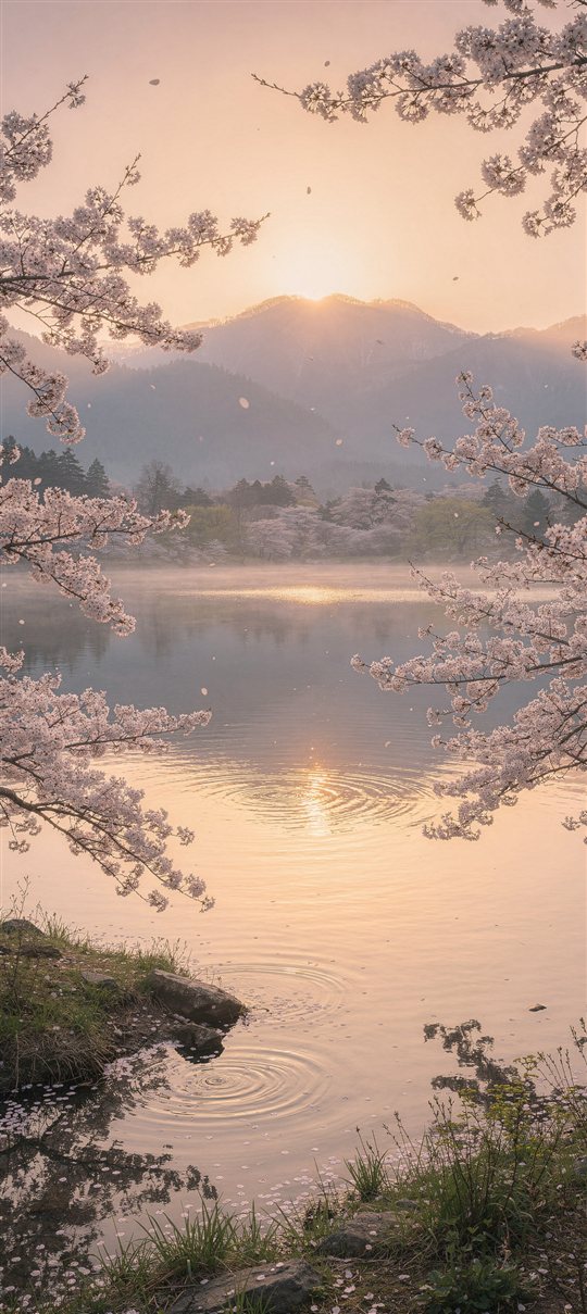 KABERUが生成した朝の壁紙
